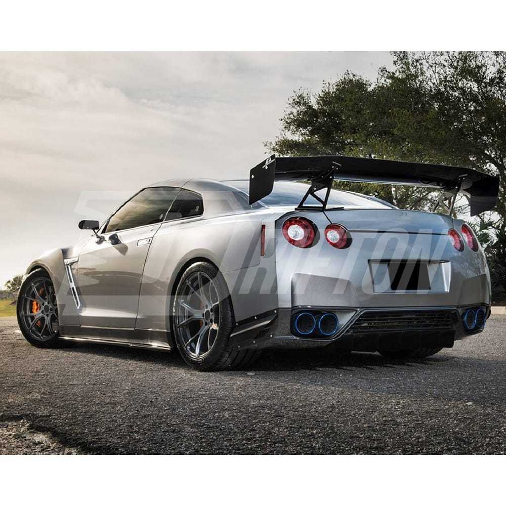 APR Style Carbon Fiber Spoiler For Nissan R35 GTR 2008-2019