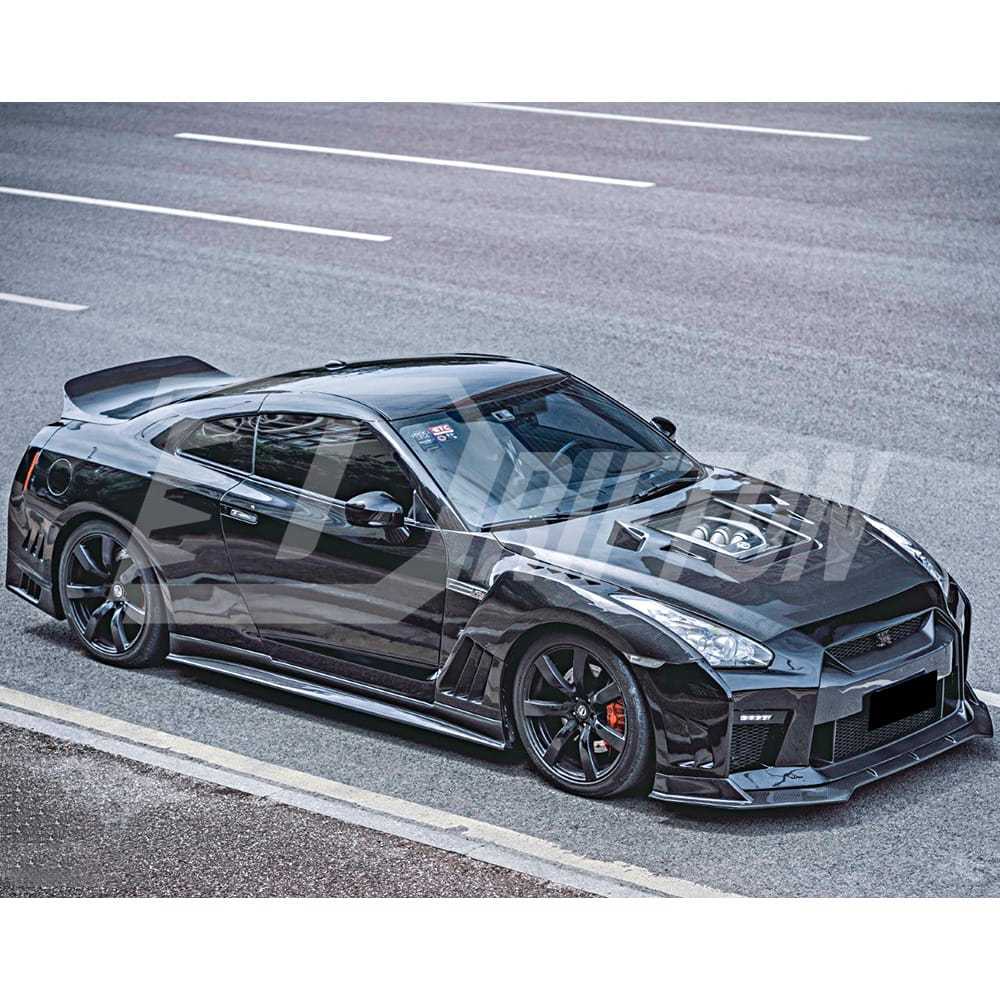 CMST Style Carbon Fiber Rear Trunk For Nissan R35 GTR 2008-2019