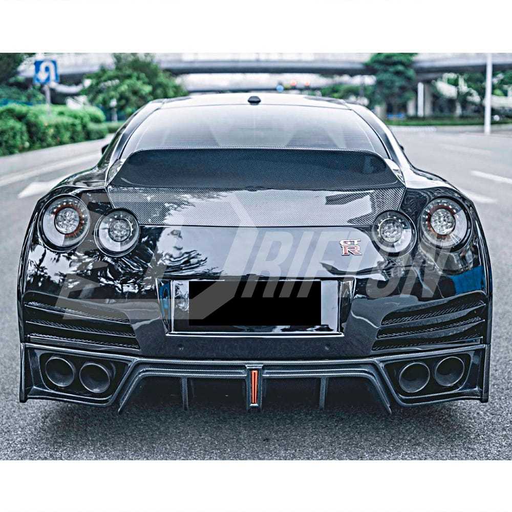 CMST Style Carbon Fiber Rear Trunk For Nissan R35 GTR 2008-2019