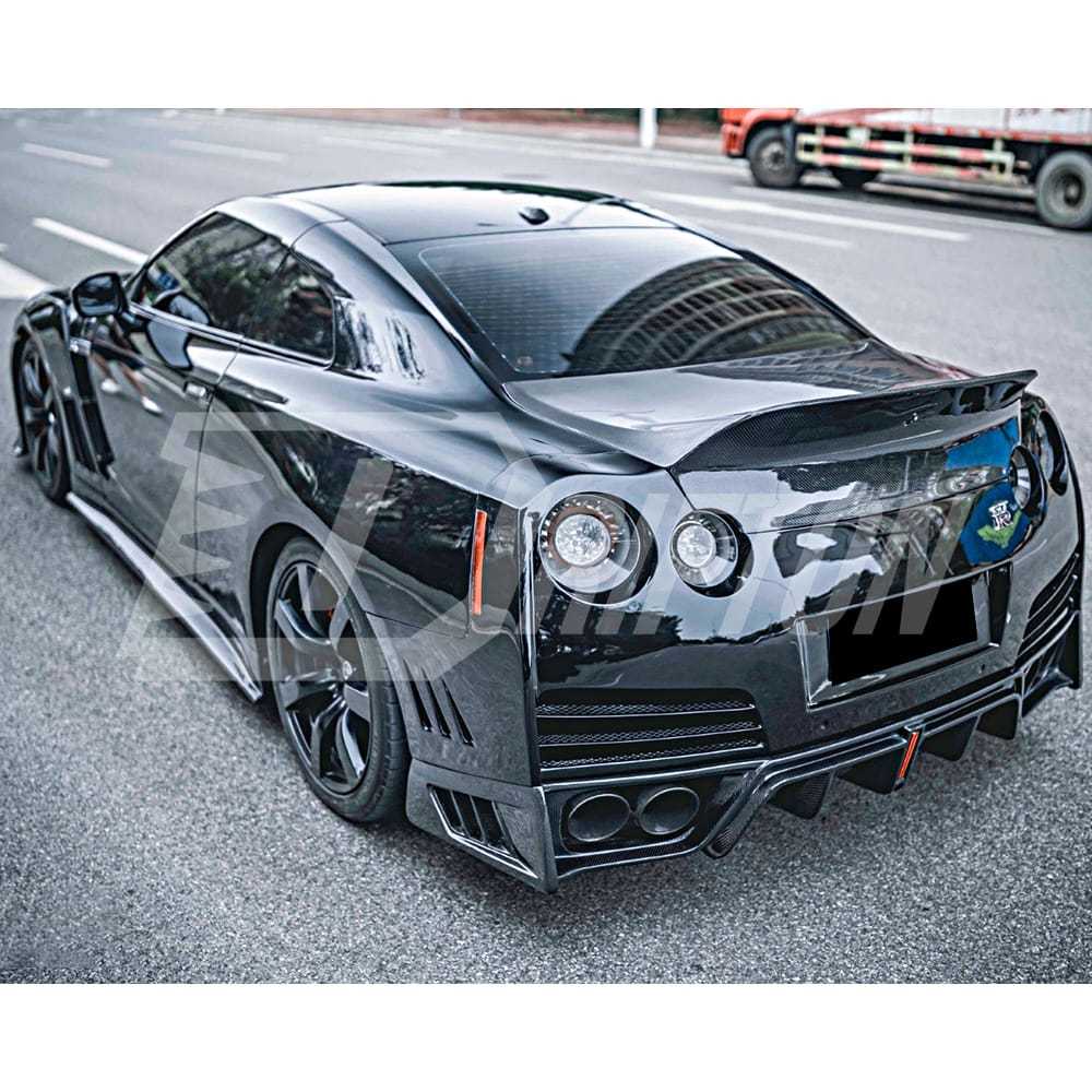 CMST Style Carbon Fiber Rear Trunk For Nissan R35 GTR 2008-2019