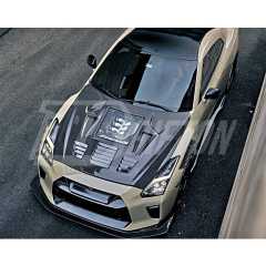 CMST V2 Carbon Fiber Hood For Nissan R35 GTR 2017-2022