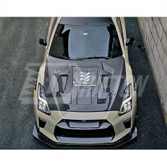 CMST V2 Carbon Fiber Hood For Nissan R35 GTR 2017-2022