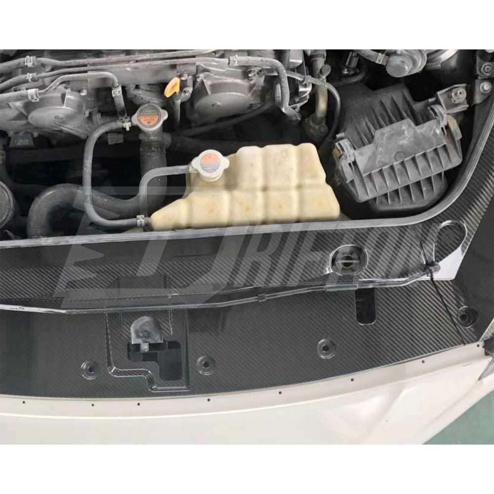 Carbon Fiber Cooling Plate & Battery Cover Engine Bay Panels For Nissan R35 GTR 2008-2016