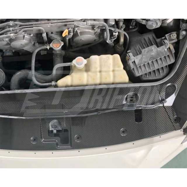 Carbon Fiber Cooling Plate & Battery Cover Engine Bay Panels For Nissan R35 GTR 2008-2016
