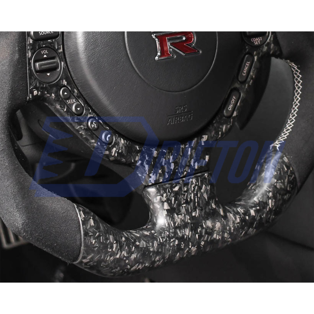 Customize Forged Carbon Fiber Steering Wheel Customs For Nisaan R35 GTR 2008-2016