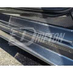 JDM Style Carbon Fiber Door Sill For Nissan R35 GTR 2008-2019