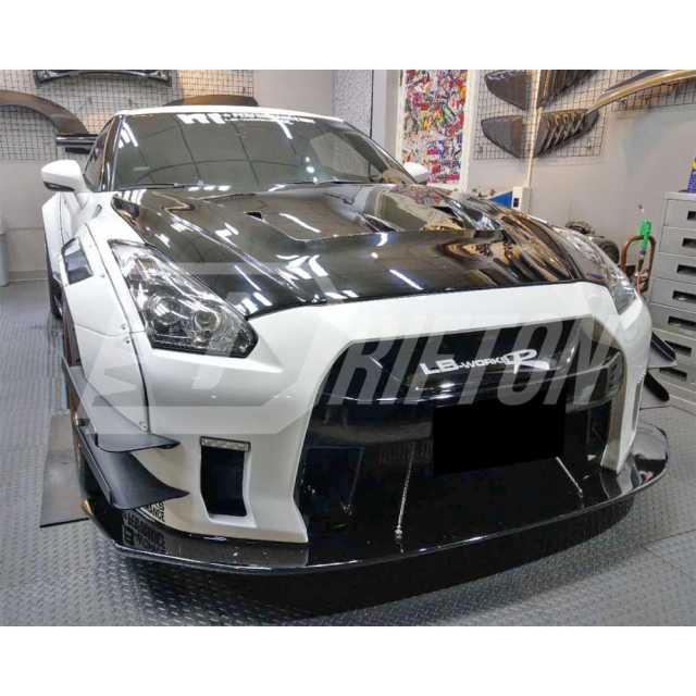 LB Performance V2 Style Carbon Fiber Hood For Nissan R35 GTR 2008-2016