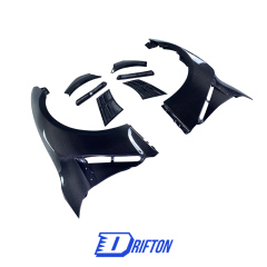 Top Secret Style Carbon Fiber Fender Set For Nissan R35 GTR 2008-2019