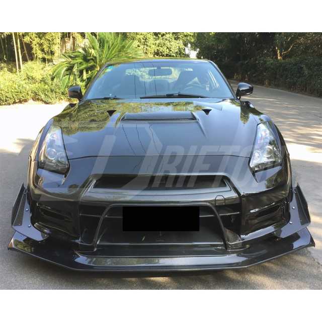 Varis KAMIKAZE R Super Sonic Style Partial Carbon Fiber Wide Body Kit For Nissan R35 GTR 2008-2016