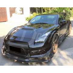 Varis KAMIKAZE R Super Sonic Style Half Carbon Fiber Wide Body Kit For Nissan R35 GTR 2008-2016