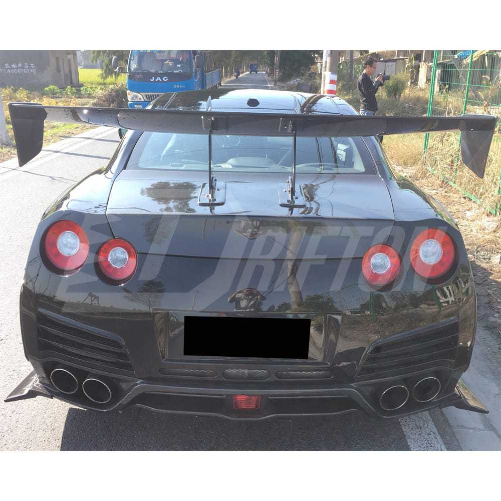 Varis KAMIKAZE R Super Sonic Style Half Carbon Fiber Wide Body Kit For Nissan R35 GTR 2008-2016
