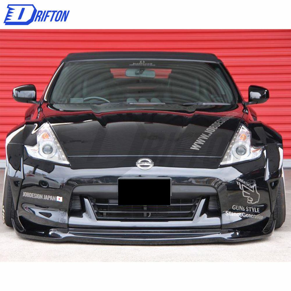 Job Style Glass Fiber Front Lip For NIissan 370Z Z34 2008-2011
