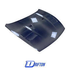 Top Secret Style Carbon Fiber Hood For Nissan 370Z Z34 2008-2019