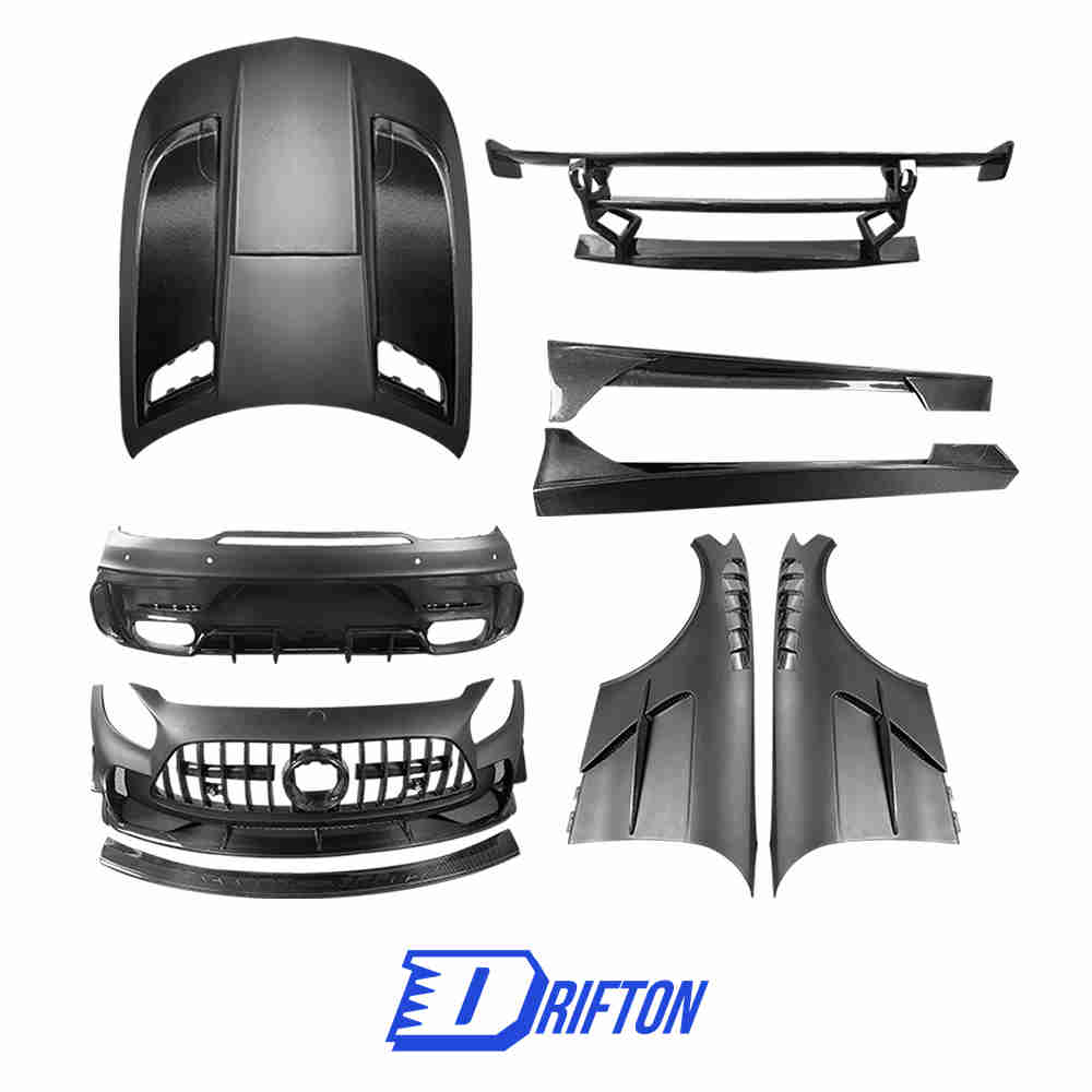 Black Series Style Half Carbon Fiber (cfrp) Body Kit For Mercedes-Benz AMG GT GTS GTC GTR 2015-2019 (1)