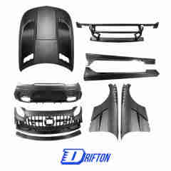 Black Series Style Half Carbon Fiber Body Kit For Mercedes-Benz AMG GT GTS GTC GTR 2015-2019