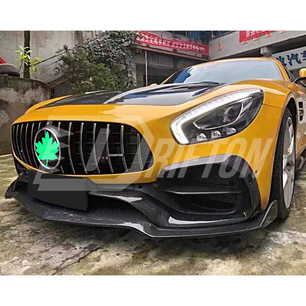 Carbon Fiber Front Lip For Mercedes-Benz AMG GT GTS 2017-2019