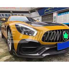 Carbon Fiber Front Lip For Mercedes-Benz AMG GT GTS 2017-2019