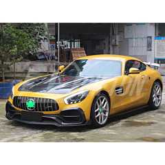 Carbon Fiber Front Lip For Mercedes-Benz AMG GT GTS 2017-2019