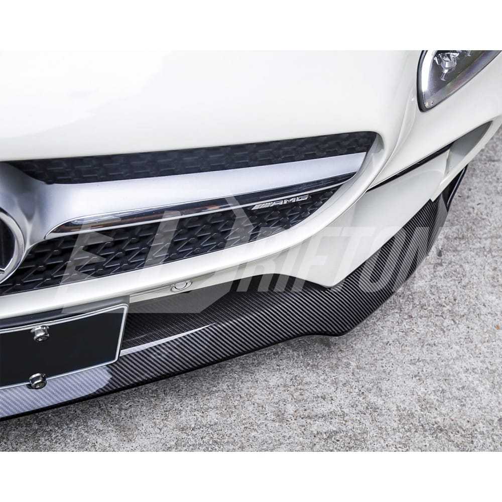 Paktechz V2 Style Carbon Fiber Front Lip For Mercedes-Benz AMG GT GTS 2015-2016