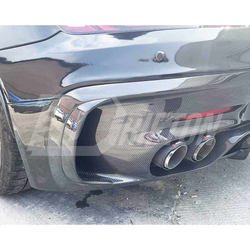 Black Series Style Half Carbon Fiber Body Kit For Mercedes-Benz AMG GT GTS GTC GTR 2015-2019