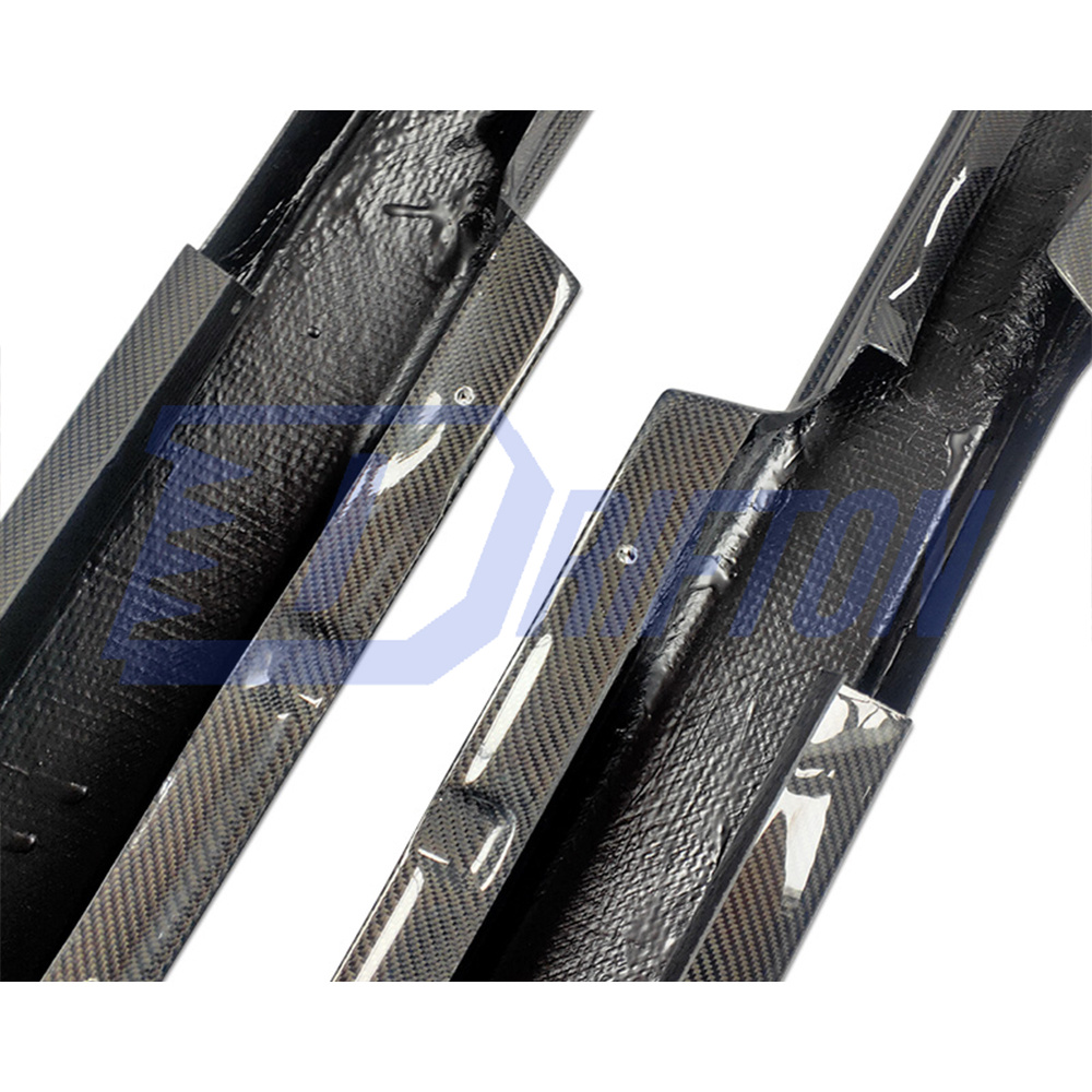 Blitz Style Carbon Fiber Side Skirt For Nissan R35 GTR 2008-2019