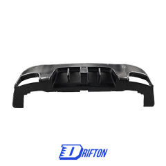 Dry Carbon Fiber Rear Diffuser With Light With Exhaust Tips For Mercedes Benz W167 GLE 450 2020-2023