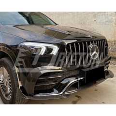 Dry Carbon Fiber Front Lip For Mercedes Benz W167 GLE 450 2020-2023