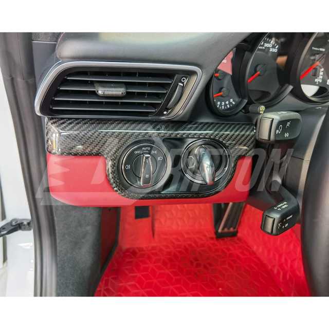 Dry Carbon Fiber Interiors For Porsche 718 Cayman Boxster 2016-2020