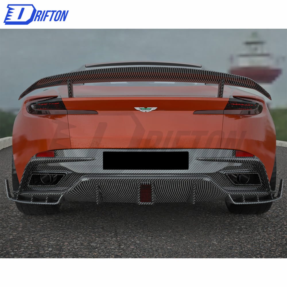 Paketchz Style Dry Carbon Fiber Front Fender Trim For Aston Martin DB11