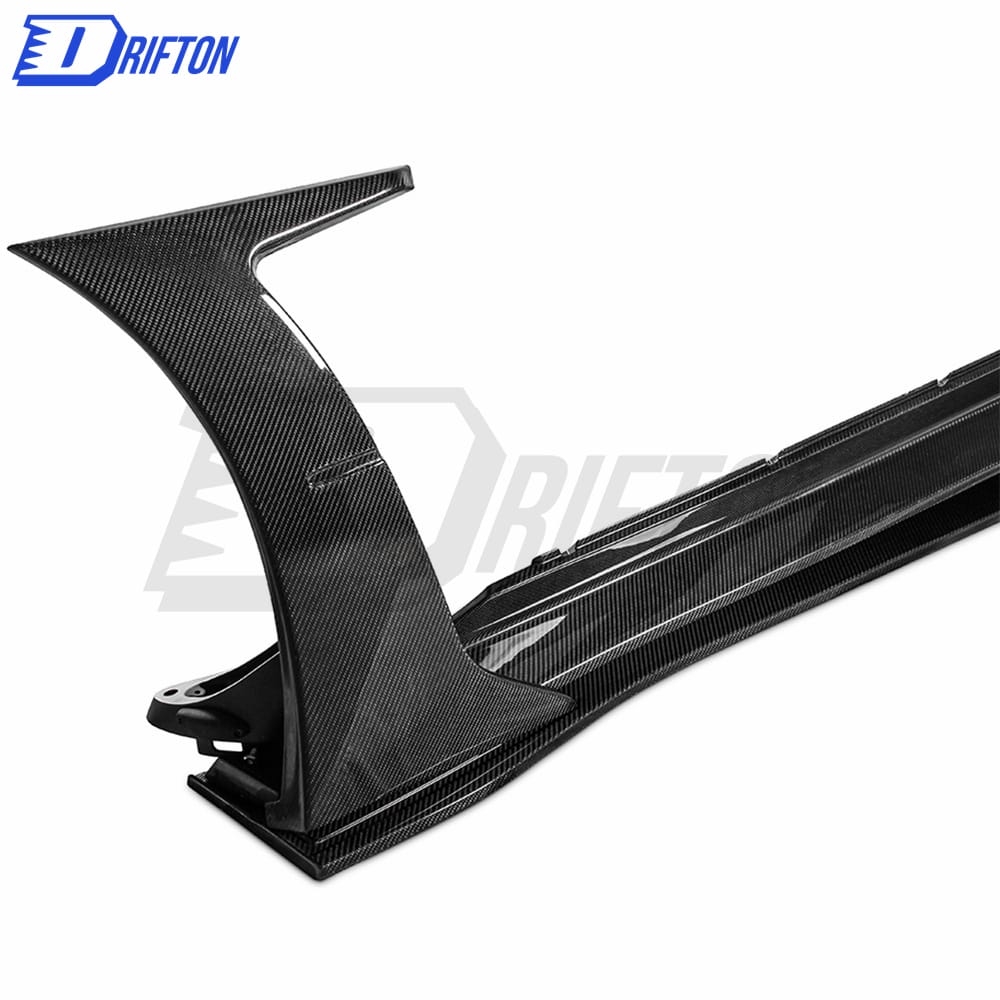 Paketchz Style Dry Carbon Fiber Front Fender Trim For Aston Martin DB11