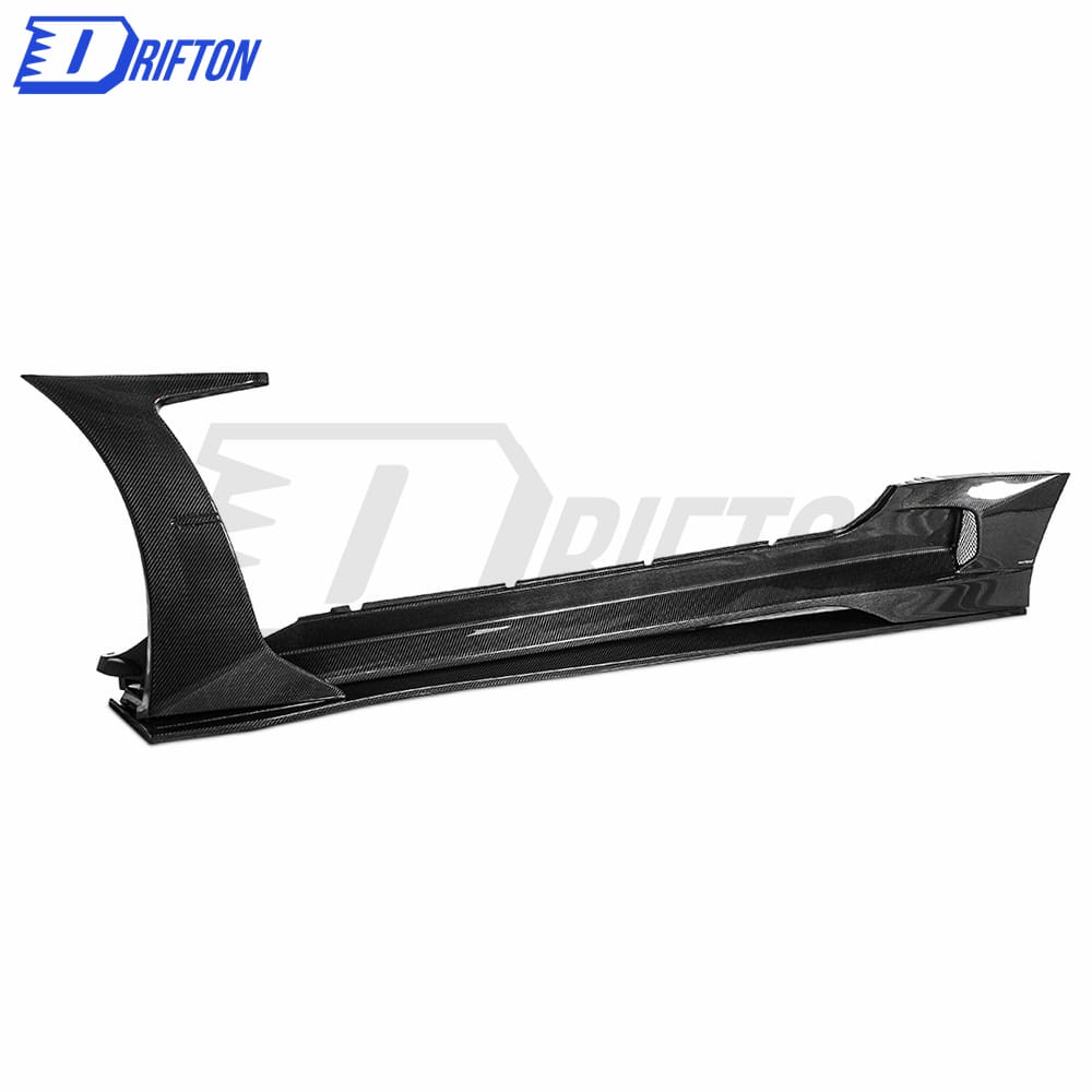 Paketchz Style Dry Carbon Fiber Front Fender Trim For Aston Martin DB11