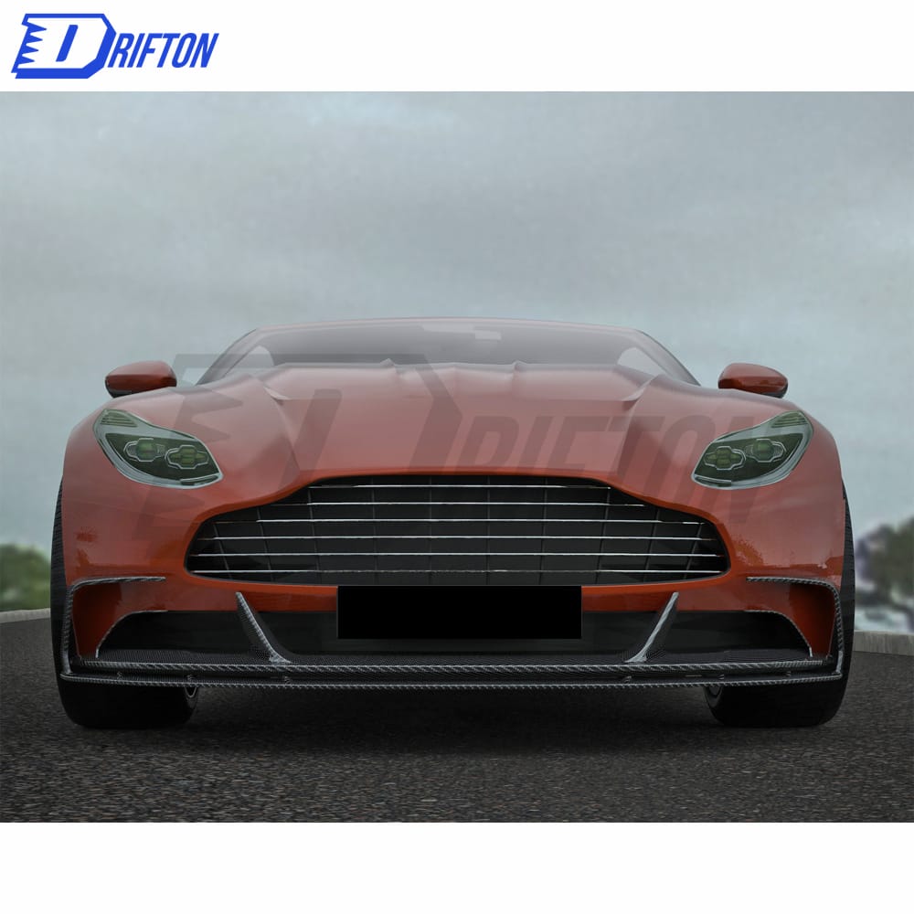 Paketchz Style Dry Carbon Fiber Front Fender Trim For Aston Martin DB11