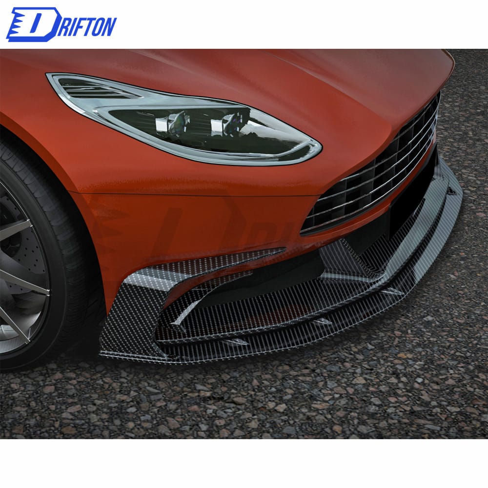 Paketchz Style Dry Carbon Fiber Front Fender Trim For Aston Martin DB11