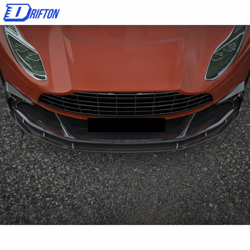 Paketchz Style Dry Carbon Fiber Front Fender Trim For Aston Martin DB11