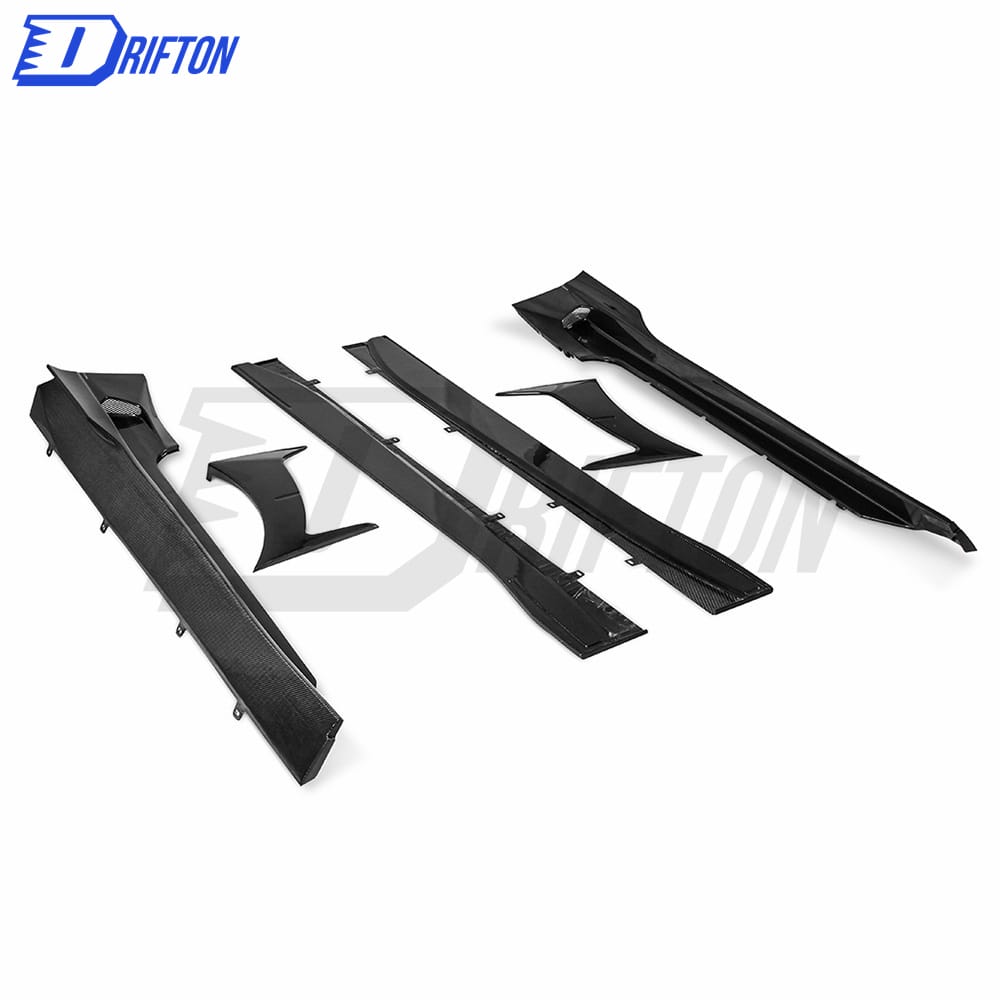 Paketchz Style Dry Carbon Fiber Side Skirt For Aston Martin DB11