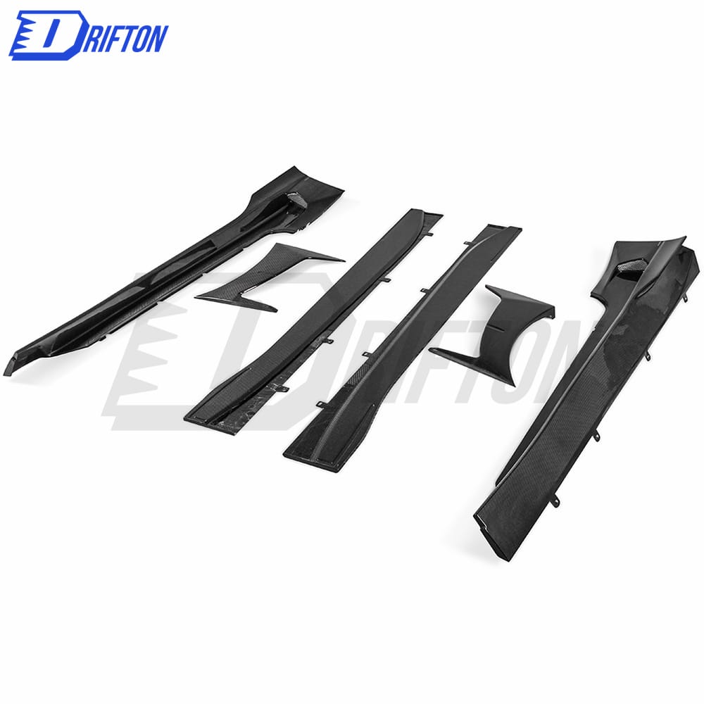 Paketchz Style Dry Carbon Fiber Side Skirt For Aston Martin DB11