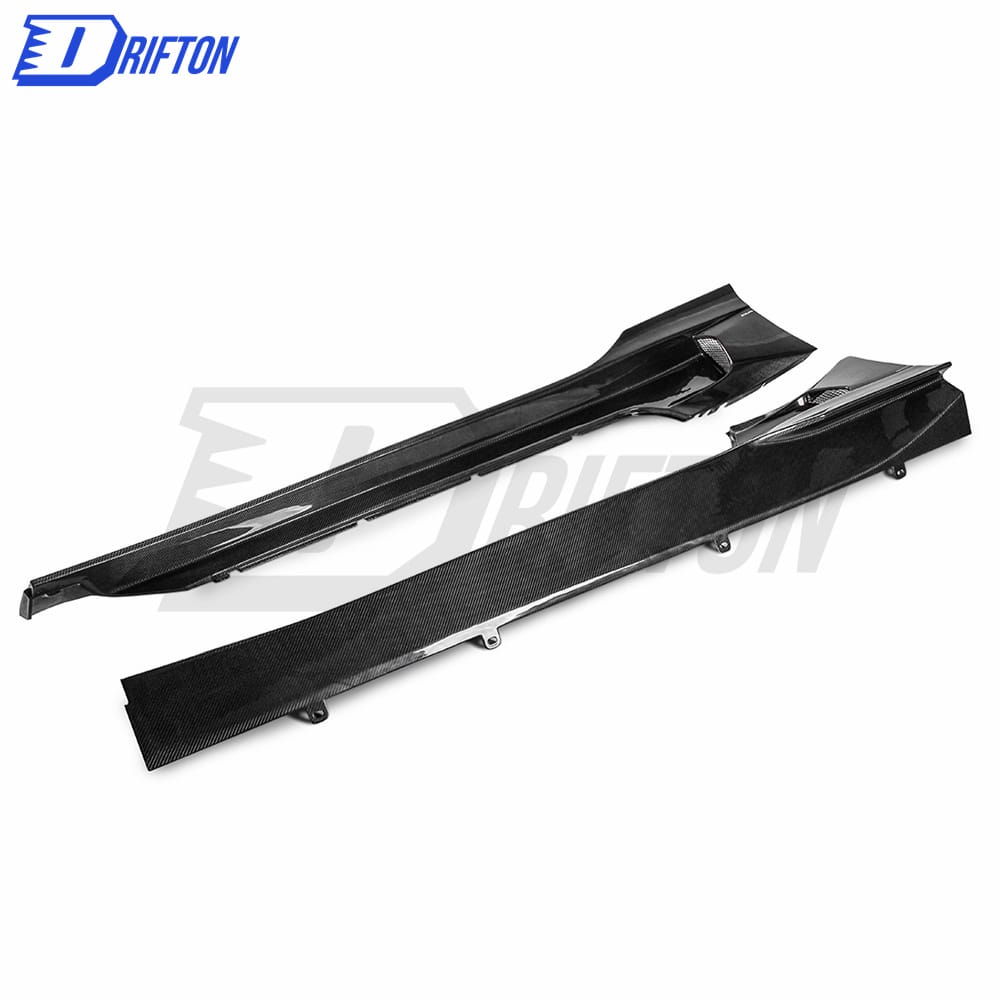 Paketchz Style Dry Carbon Fiber Side Skirt For Aston Martin DB11