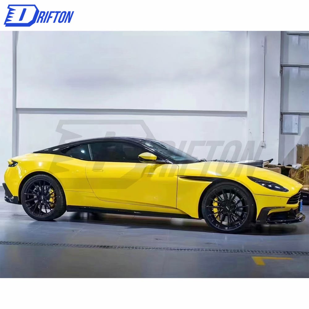Paketchz Style Dry Carbon Fiber Side Skirt For Aston Martin DB11