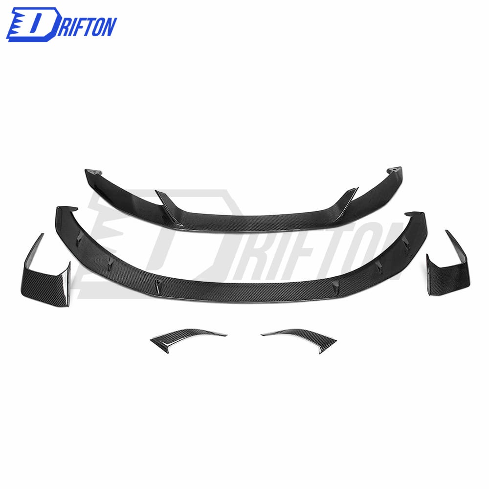 Paktechz Style Dry Carbon Fiber Front Lip For Aston Martin DB11 2017-2022