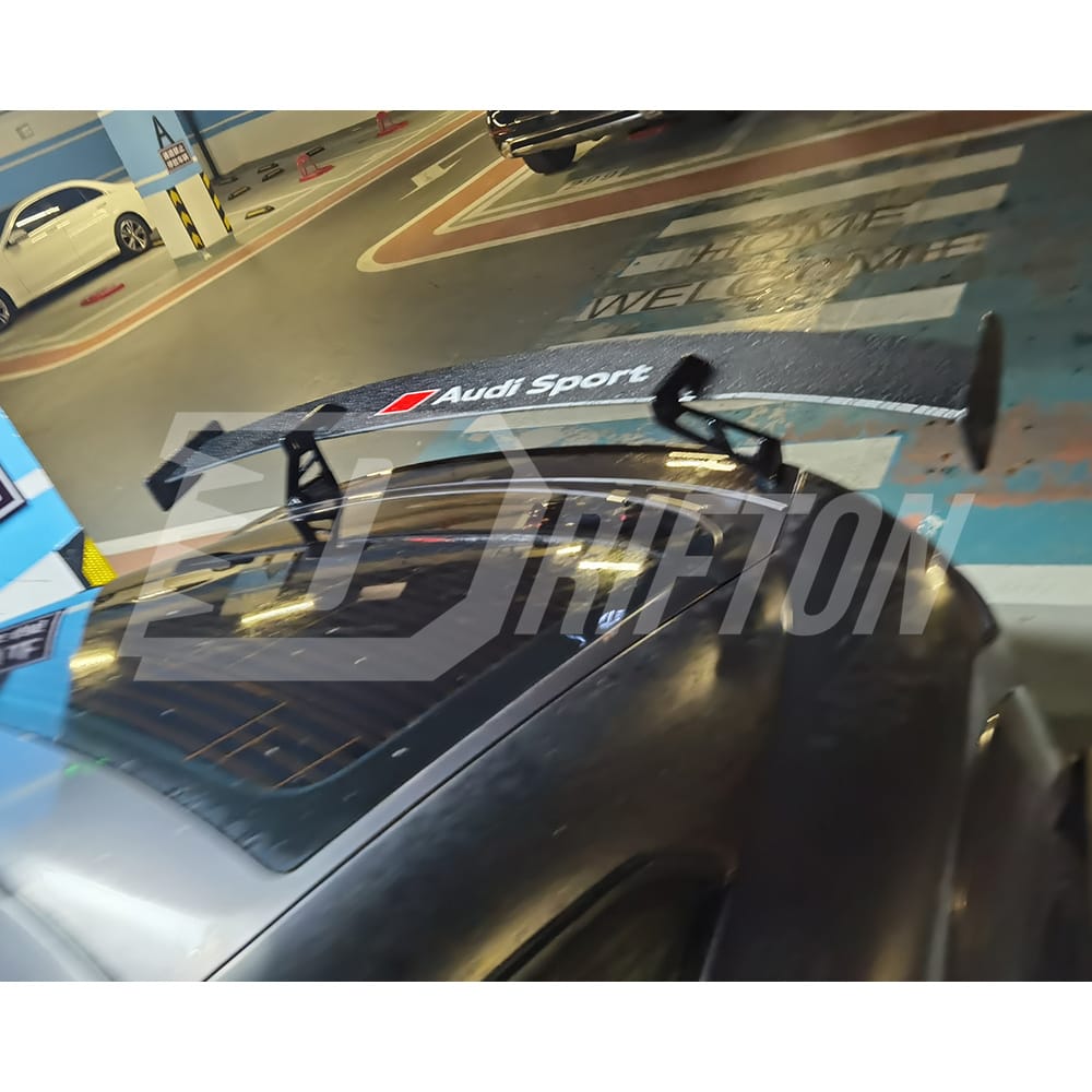 Performence Style Dry Carbon Fiber Rear Spoiler For Audi TT TTS TTRS 2015-2022