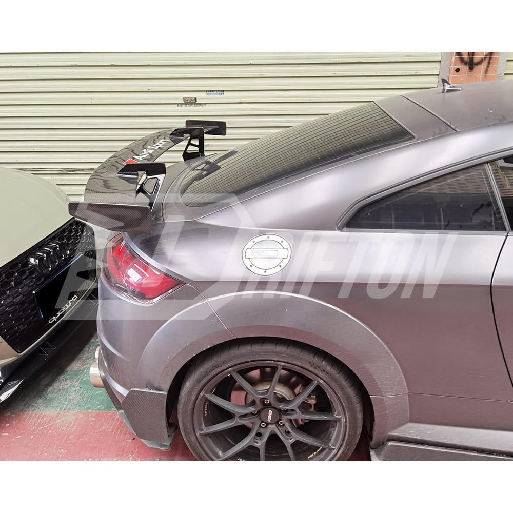 Performence Style Dry Carbon Fiber Rear Spoiler For Audi TT TTS TTRS 2015-2022