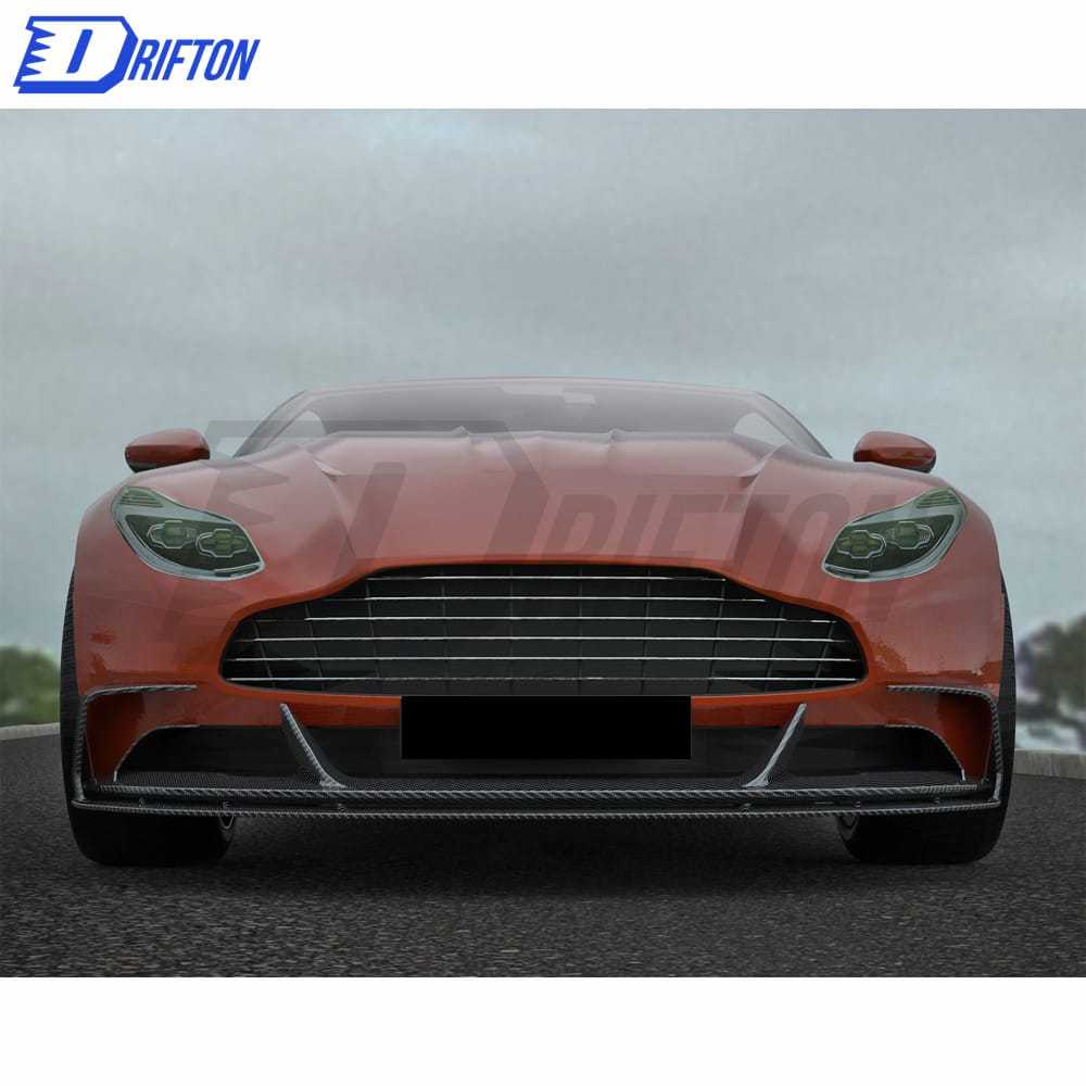 Paketchz Style Dry Carbon Fiber Front Fender Trim For Aston Martin DB11