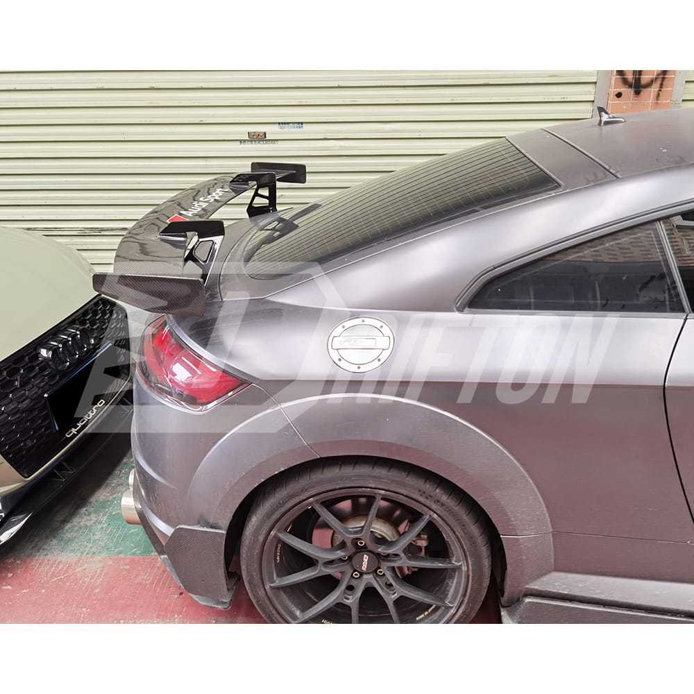 Performence Style Dry Carbon Fiber Rear Spoiler For Audi TT TTS TTRS 2015-2022