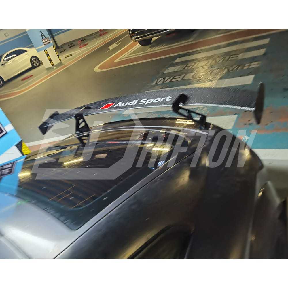 Performence Style Dry Carbon Fiber Rear Spoiler For Audi TT TTS TTRS 2015-2022