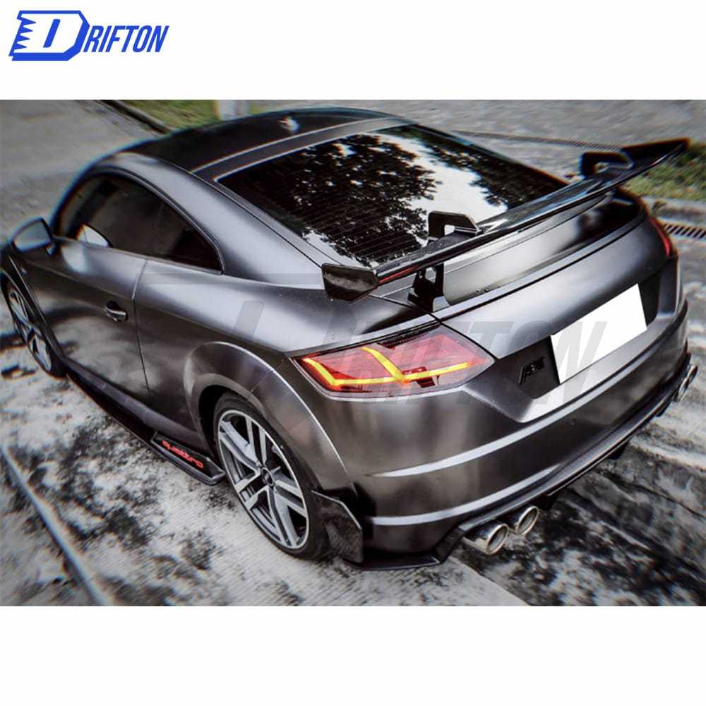 Performence Style Dry Carbon Fiber Rear Diffuser For Audi TT TTS TTRS 2015-2022