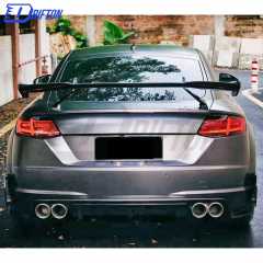 WS Style Dry Carbon Fiber Rear Spoiler For Audi TT TTS TTRS 2015-2022