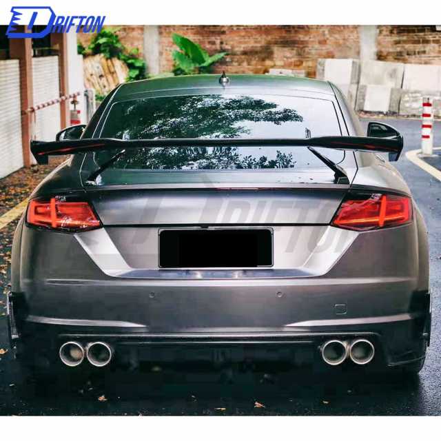 WS Style Dry Carbon Fiber Rear Spoiler For Audi TT TTS TTRS 2015-2022