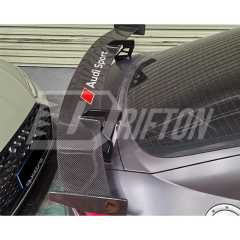 Performence Style Dry Carbon Fiber Rear Spoiler For Audi TT TTS TTRS 2015-2022