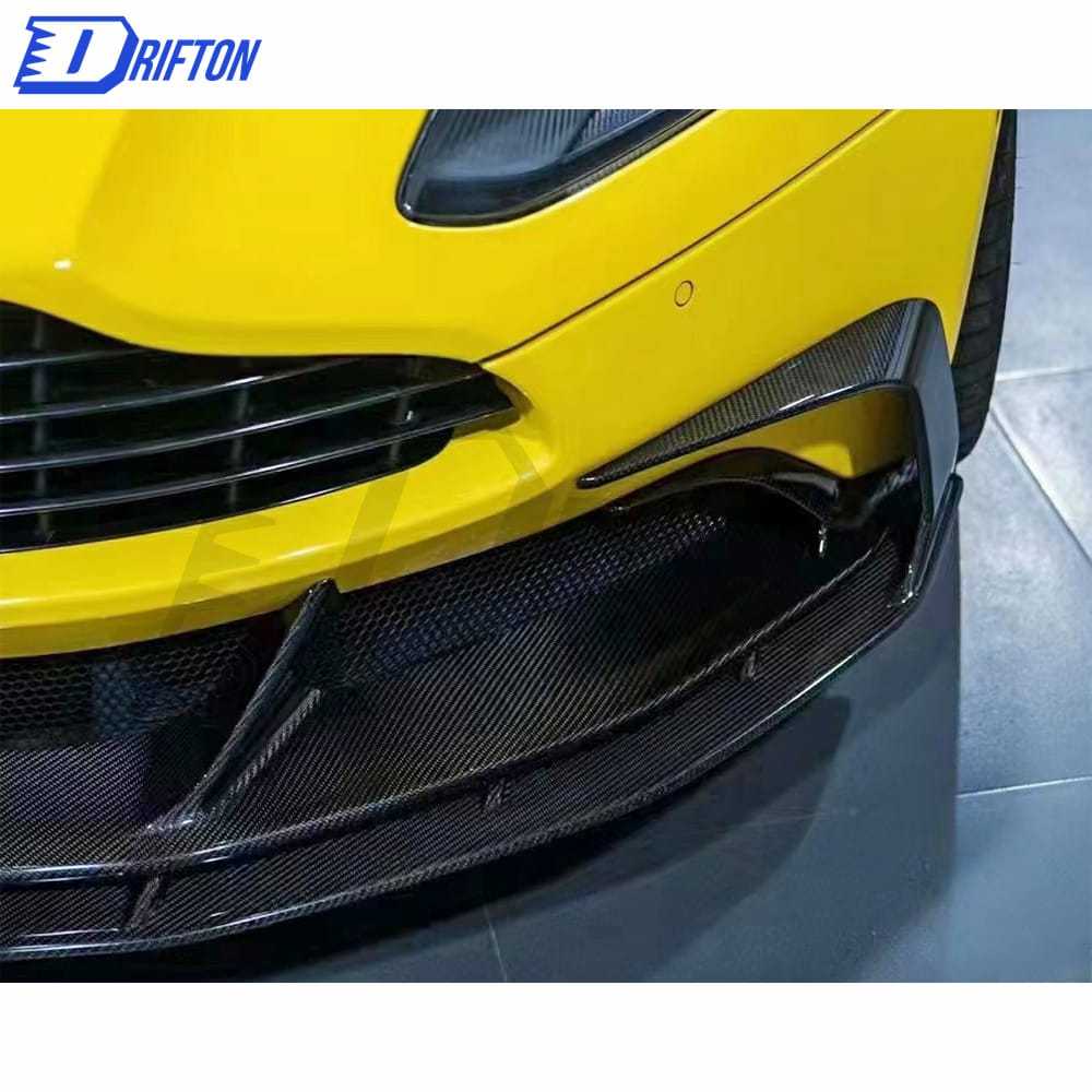 Paktechz Style Dry Carbon Fiber Front Lip For Aston Martin DB11 2017-2022