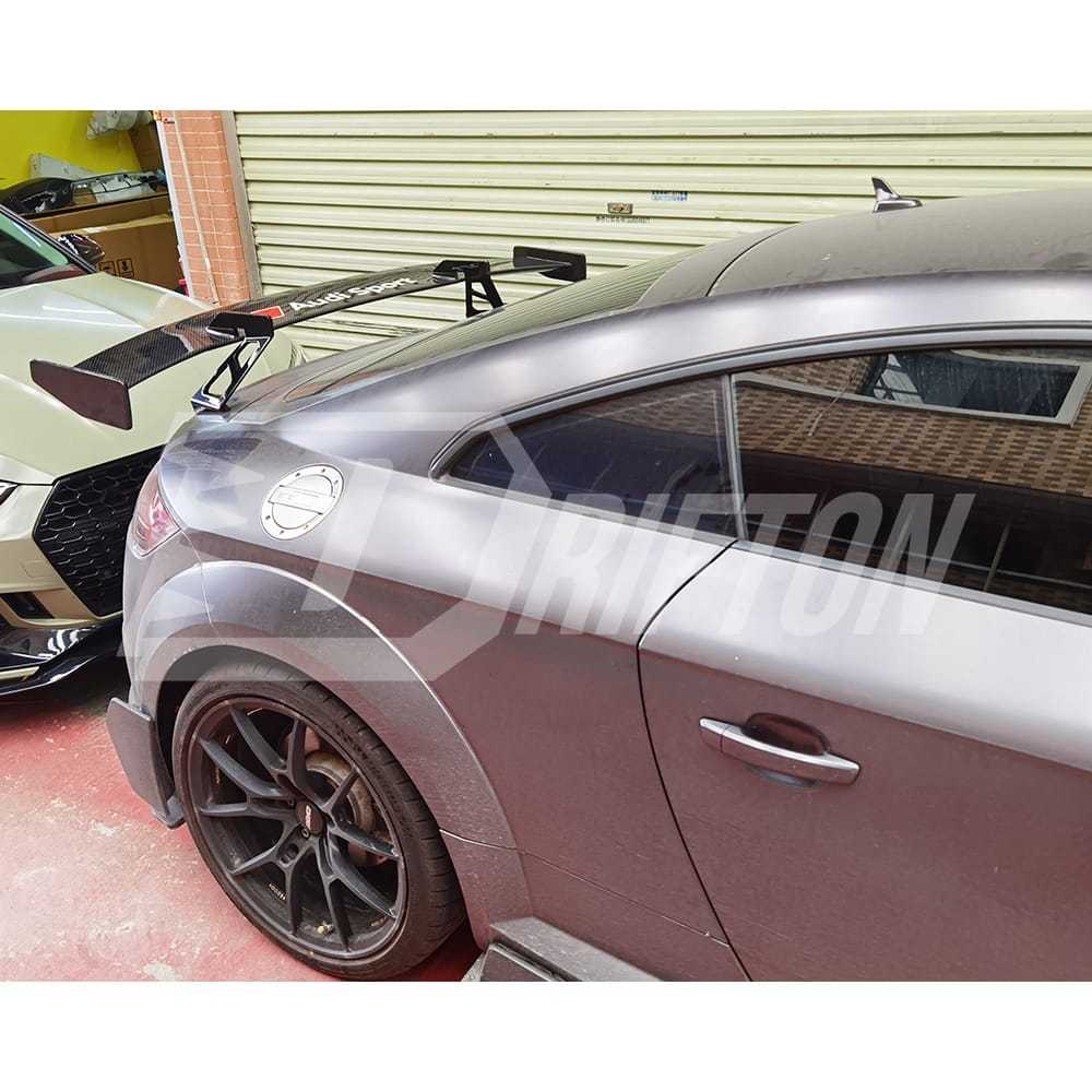 Performence Style Dry Carbon Fiber Rear Spoiler For Audi TT TTS TTRS 2015-2022
